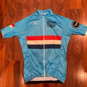 Defeet Barnstormer jersey by Vermarc Belgium. Size Medium